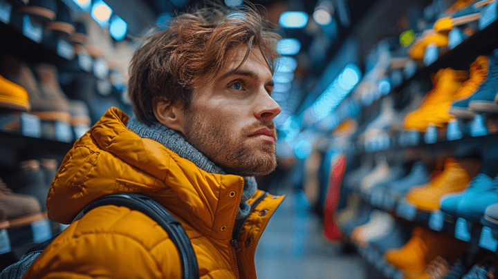 Sapatos masculinos da moda