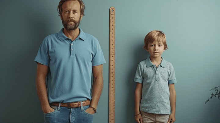 Altura media de um homem