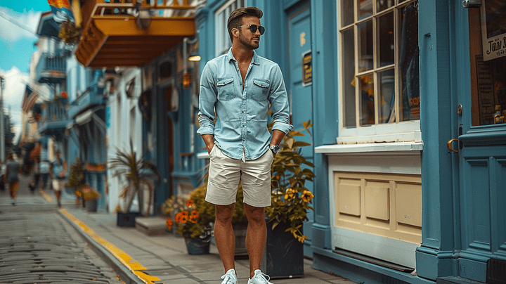 Estilo de Roupa Casual Masculina
