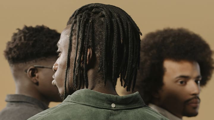 cabelo crespo masculino